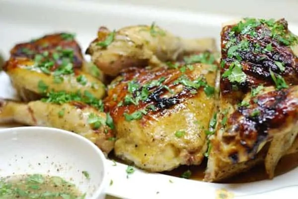 Easy Asian Chicken Recipe with Lime Dip