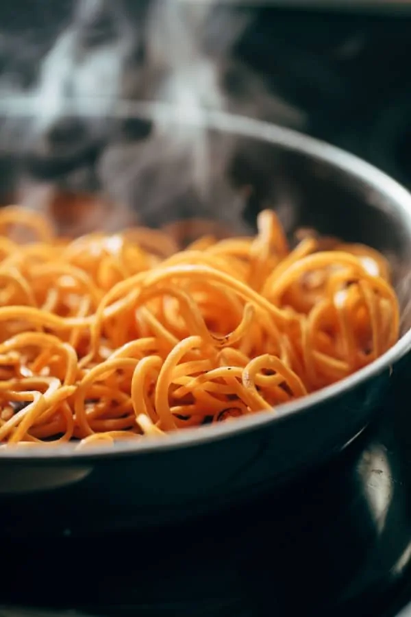 Spiralized Sweet Potato Noodle