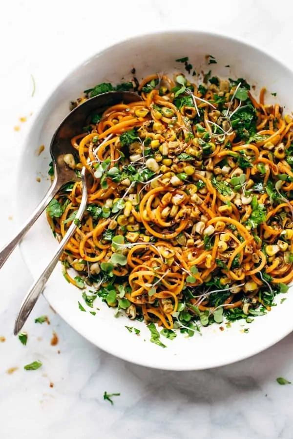 Sweet Potato Noodles Salad