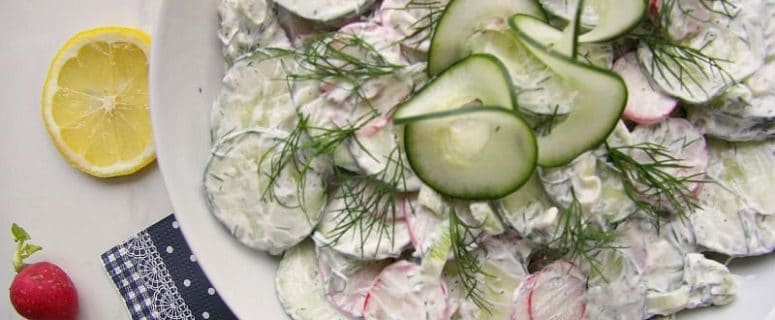 Cucumber Radish with Dill
