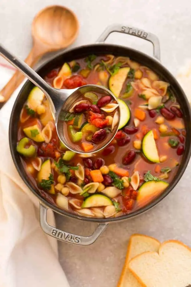 Minestrone-Soup Instant Pot