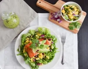 Salmon in a Salad Recipe