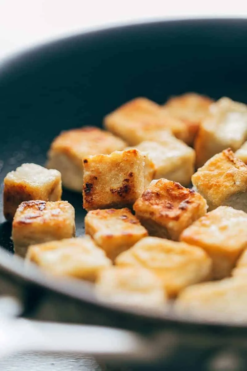 Crispy-Tofu Stir Fry