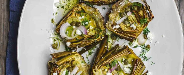 Roasted Artichokes Recipe (2)
