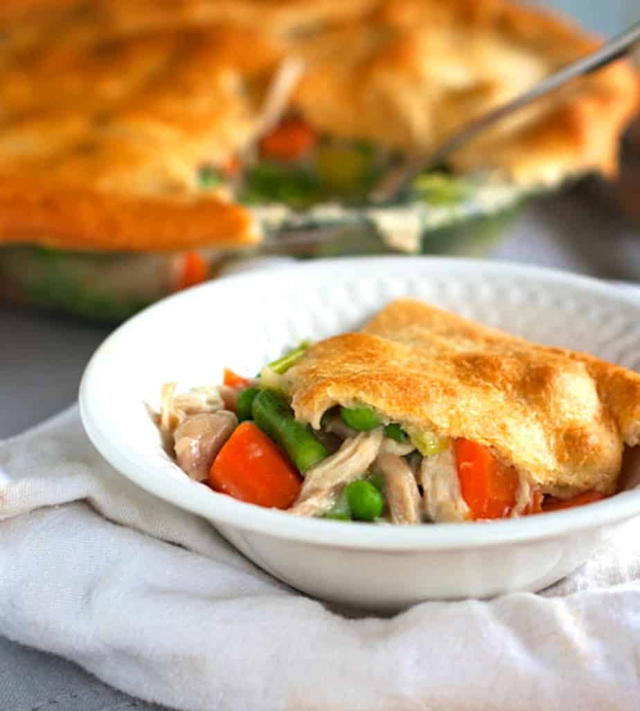 Vegetable Chicken Pot Pie 2