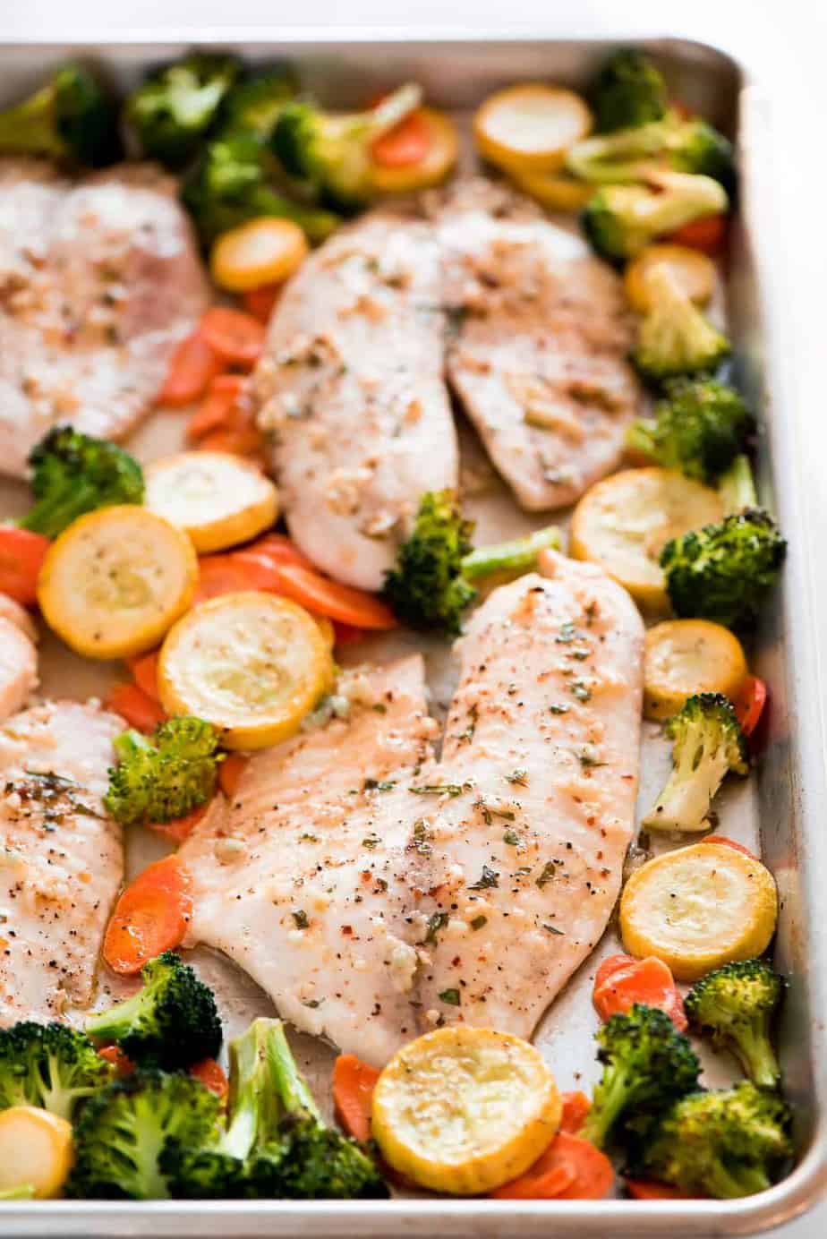 baked-tilapia-roasted-veggies-5 – Appetizer Girl