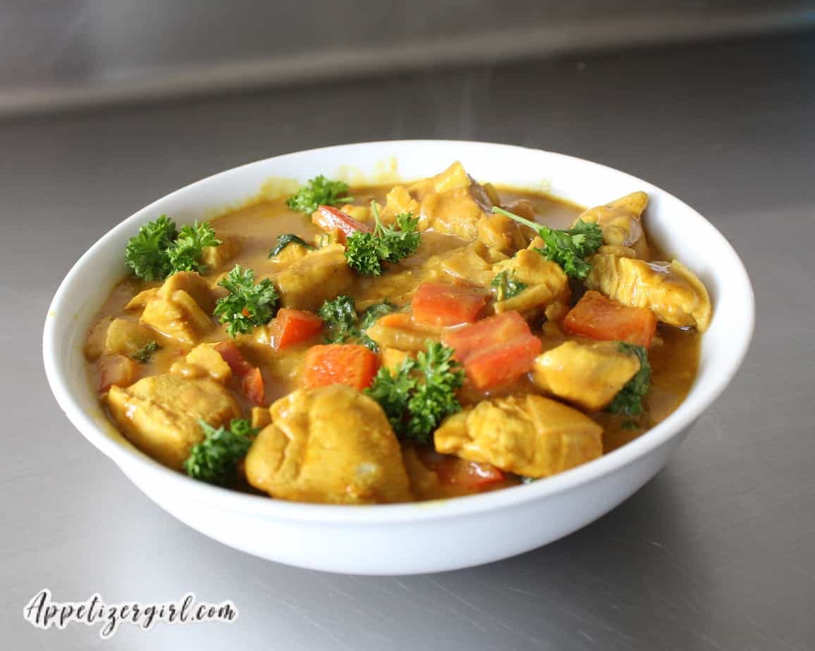 Chicken Curry with Coconut Milk