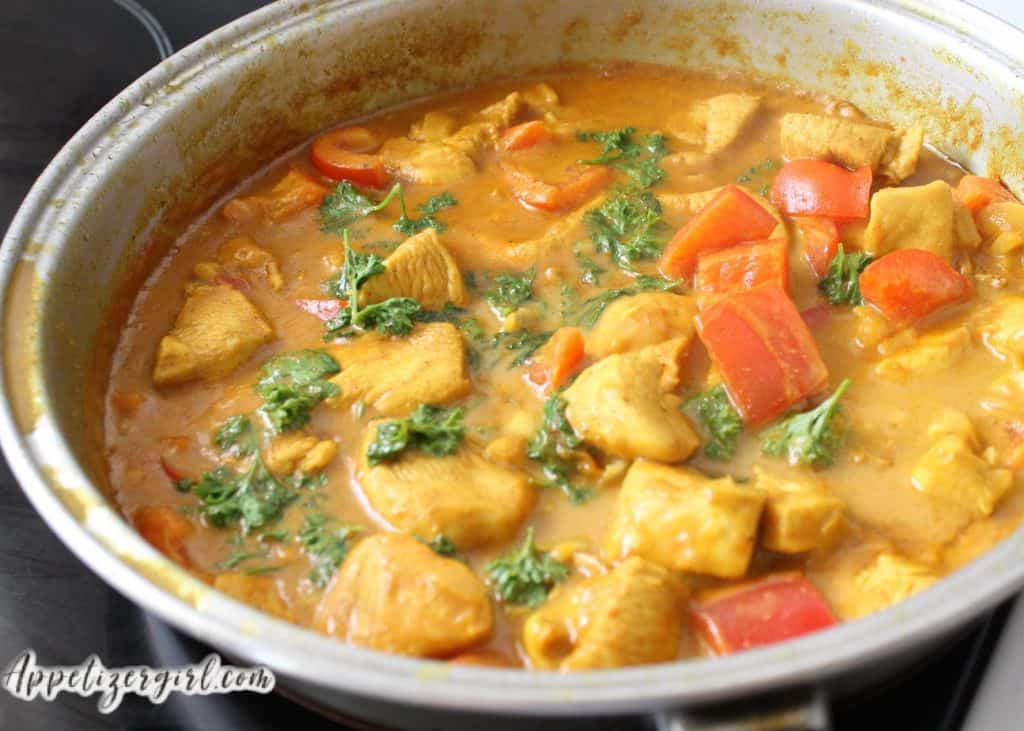 Chicken Curry with Coconut Milk