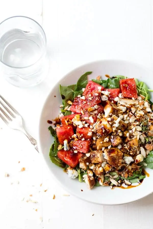 Watermelon Chicken Salad