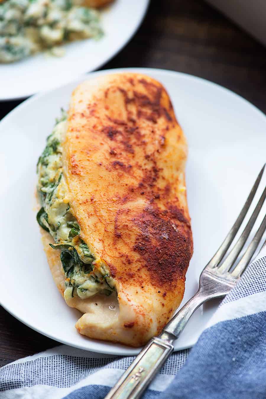 cheese-stuffed-chicken-breasts - Appetizer Girl