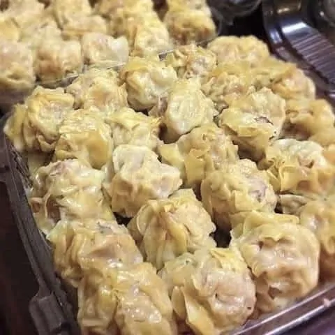 Chicken Shumai in a Steamer