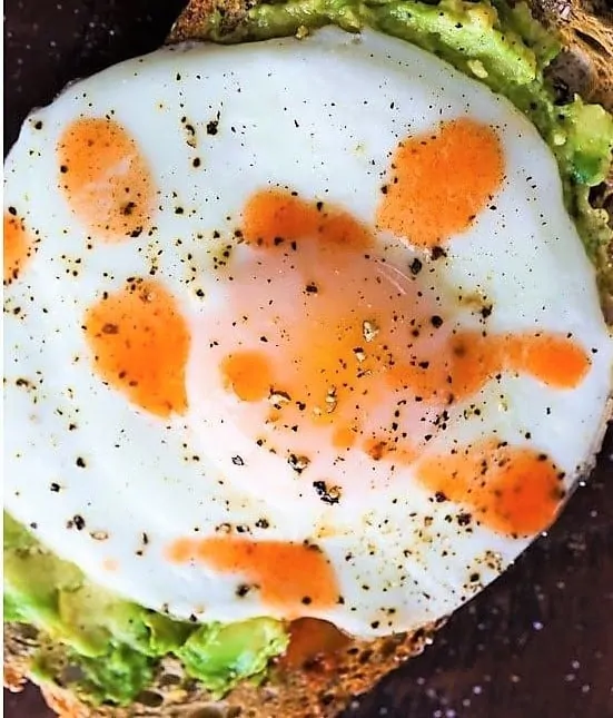 Avocado Toast with Sunny Side Egg 