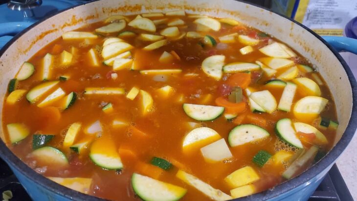 Grandpa’s Garden Vegetable Soup